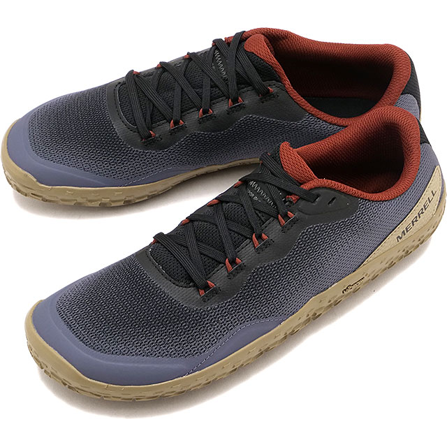 メレル MERRELL メンズ ベイパー グローブ 7 [J00003708 SS26] M VAPOR GLOVE 7 ベアフットシューズ 裸足感覚 薄底スニーカー タウン BLACK/COMET ブラック