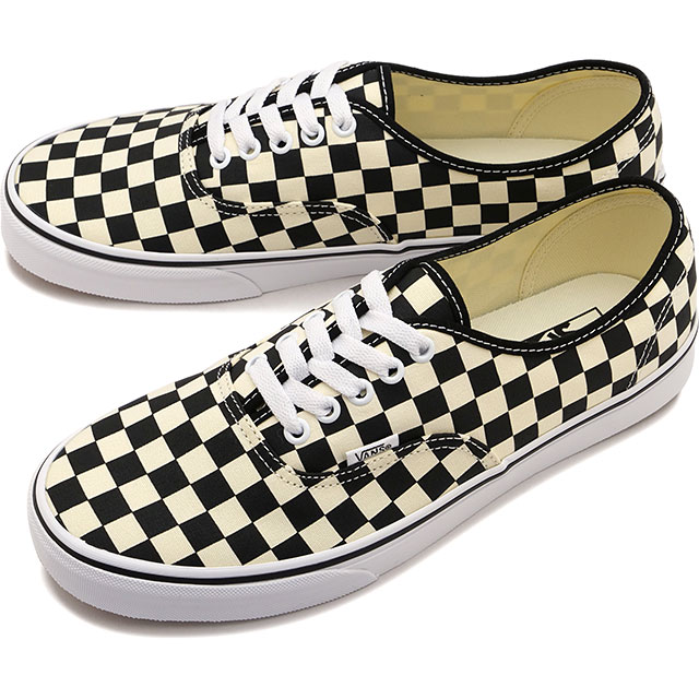 バンズ VANS スニーカー メンズ オーセンティック [VN000EGAY28 SS26] Authenticローカットシューズ ヴァンズ 60周年記念 ブラック PRIMARY-CHECK-BLACK/WHITE