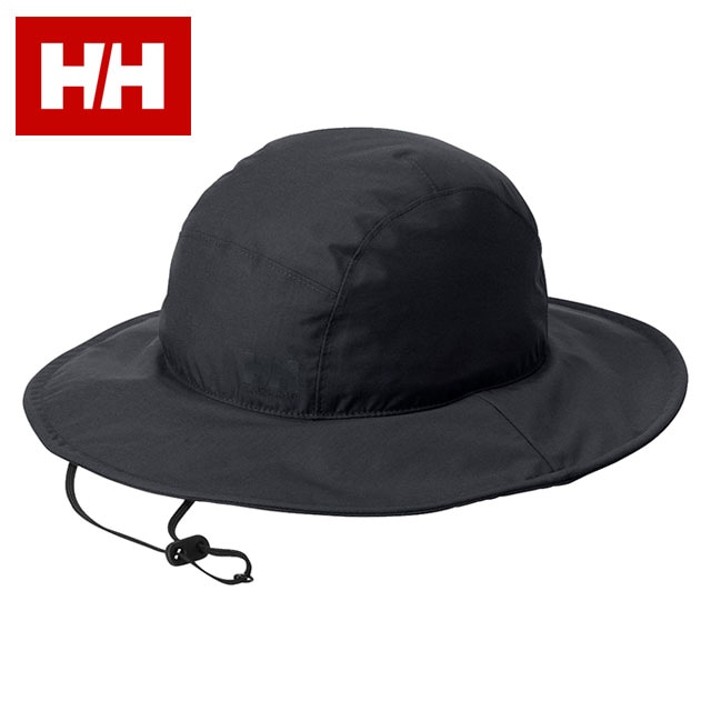 ヘリーハンセン HELLY HANSEN HHレインハット [HC92560-K SS26] HH Rain Hat 帽子 防水透湿 黒 ブラック 【メール便配送】