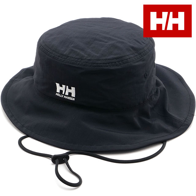 ヘリーハンセン HELLY HANSEN リアシェードハット [HC92643-K SS26] Rear Shade Hat 帽子 日よけ キャンプ 黒 ブラック 【メール便配送】