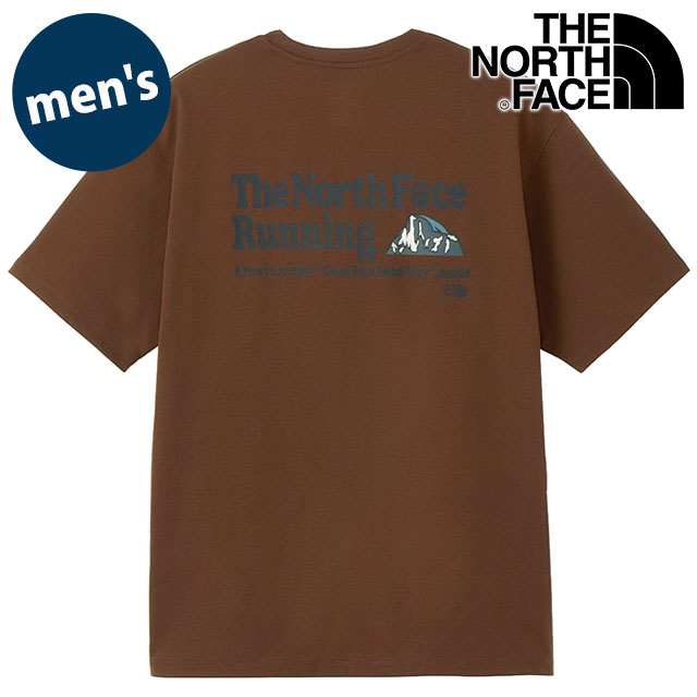 ザ・ノース・フェイス THE NORTH FACE Tシャツ メンズ ショートスリーブフリーランイーエスグラフィッククルー [NT12690-ES SS26] S/S Free Run ES Graphic Crew 半袖 パフォーマンスウェア イエロー エンバーソイル 【メール便配送】
