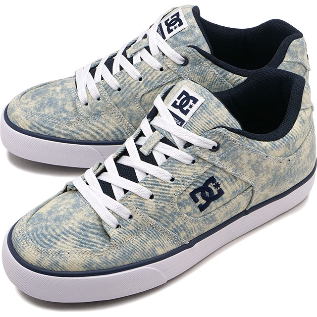 ディーシーシューズ DC SHOES メンズ スニーカー ピュア TX SE [DM261306 SS26] PURE TX SEローカット ストリート カジュアル LBY ライトブルー/デニム