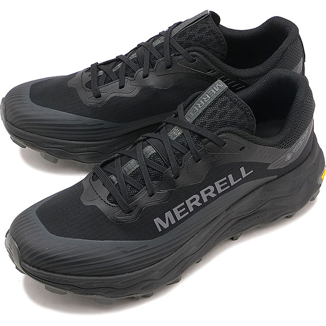 メレル MERRELL スニーカー メンズ アジリティー ピーク 6 ゴアテックス [J00003272 SS26] M AGILITY PEAK 6 GORE-TEX 透湿防水トレイルランニングシューズ ビブラム メガグリップソール タウン ブラック