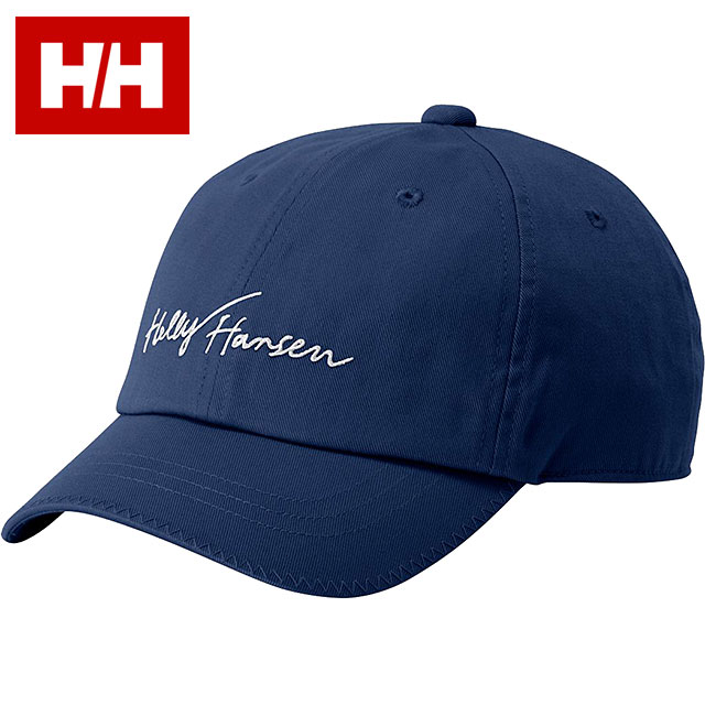 ヘリーハンセン HELLY HANSEN ロゴセイルキャップ [HC92430-ON FW24] Logo Sail Cap 帽子 サイズ調節可能 オーシャンネイビー