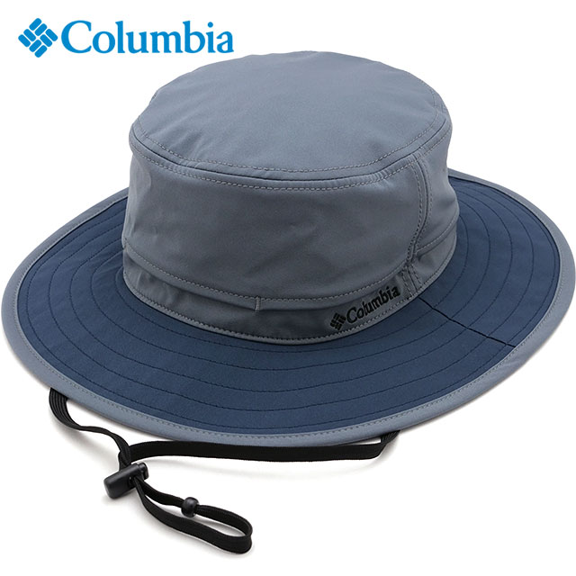 コロンビア Columbia ハット イエロードックマウンテンブーニー [PU5700-053 SS26] Yellow Dog Mountain Booney 帽子 紫外線対策 UVカット サファリハット グレー Graphite 【メール便配送】