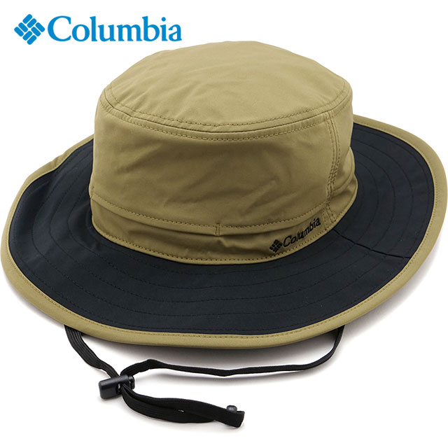 コロンビア Columbia ハット イエロードックマウンテンブーニー [PU5700-327 SS26] Yellow Dog Mountain Booney 帽子 紫外線対策 UVカット サファリハット カーキグリーン New-Olive 【メール便配送】