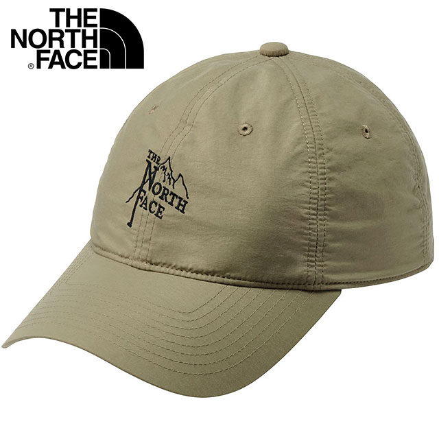 ザ・ノース・フェイス THE NORTH FACE コンパクトキャップ [NN02635-CK SS26] Compact Cap 帽子 カジュアル UVケア ベージュ クラシックカーキ