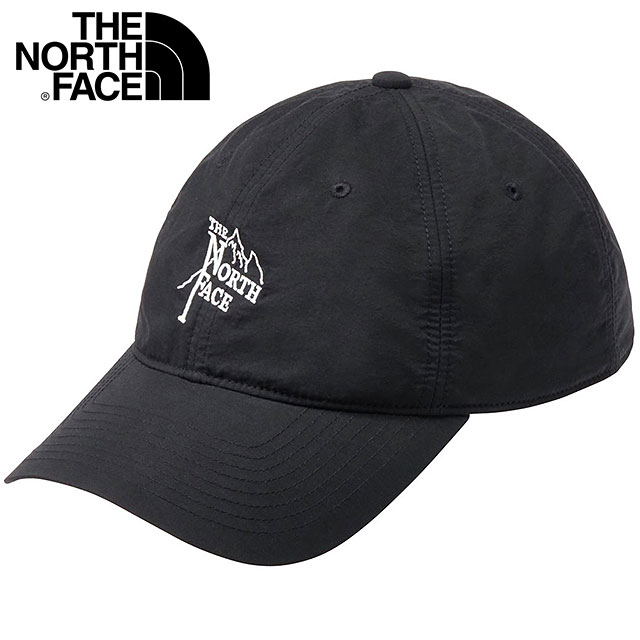 ザ・ノース・フェイス THE NORTH FACE コンパクトキャップ [NN02635-K SS26] Compact Cap 帽子 カジュアル UVケア 黒 ブラック