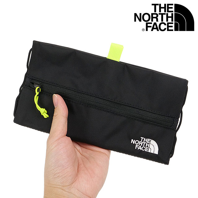 ザ・ノース・フェイス THE NORTH FACE ビルビーフラットポーチL [NN22605-K SS26] Bilby Flat Pouch L バッグインバッグ ペンケース ファスナー開閉 黒 ブラック 【メール便配送】
