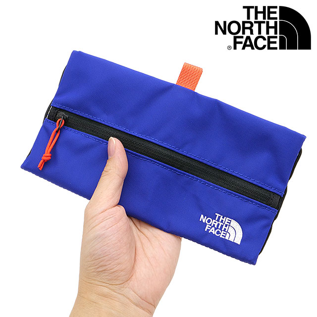 ザ・ノース・フェイス THE NORTH FACE ビルビーフラットポーチL [NN22605-AB SS26] Bilby Flat Pouch L バッグインバッグ ペンケース ファスナー開閉 アズテックブルー 【メール便配送】