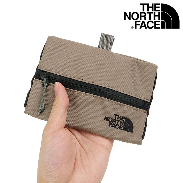 ザ・ノース・フェイス THE NORTH FACE ビルビーフラットポーチM [NN22606-MR SS26] Bilby Flat Pouch M バッグインバッグ アクセサリーポーチ ファスナー開閉 グレーベージュ マッシュルーム 【メール便配送】