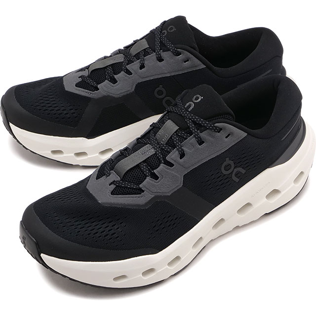 オン On スニーカー メンズ クラウドランナー 3 [3MG10071430 SS26] Cloudrunner 3 軽量 ランニングシューズ オフィス ジム アーバン ブラック Black/Ivory