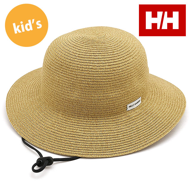 ヘリーハンセン HELLY HANSEN キッズ サマーロールハット [HCJ92610-MW SS26] K Summer Roll Hat 男の子・女の子 帽子 日よけ UVプロテクト ブラウン マリンウッド