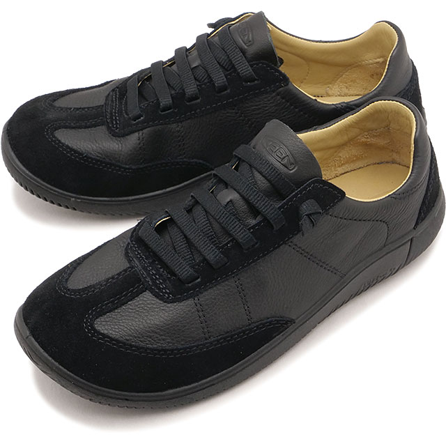 【返品送料無料】キーン KEEN スニーカー メンズ ケーエヌエックス ティートウ [1030622 SS26] M KNX T-TOE 軽量 タウントラベル レザーシューズ ブラック BLACK/BLACK