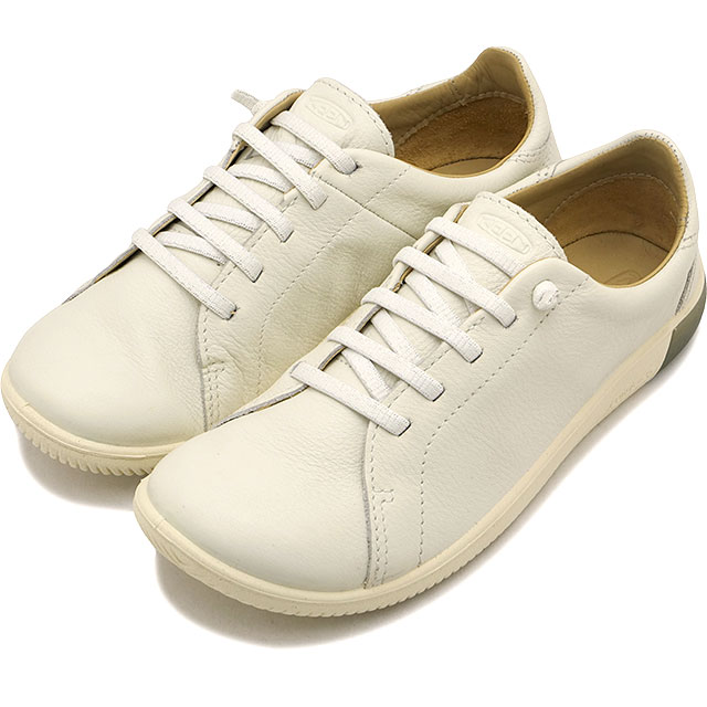 【返品送料無料】キーン KEEN スニーカー レディース ケーエヌエックス レース [1028356 SS26] W KNX LACE 軽量 タウントラベル レザーシューズ ホワイト STAR-WHITE/STAR-WHITE