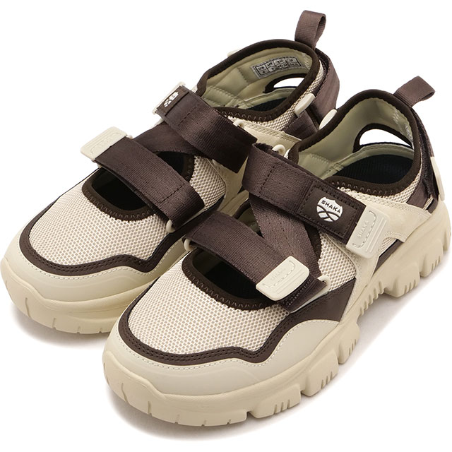 シャカ SHAKA スニーカー レディース オッタートレイル AT [SK-217 SS26] OTTER TRAIL ATシューズ サンダル スポサン ベージュ Linen/Brown