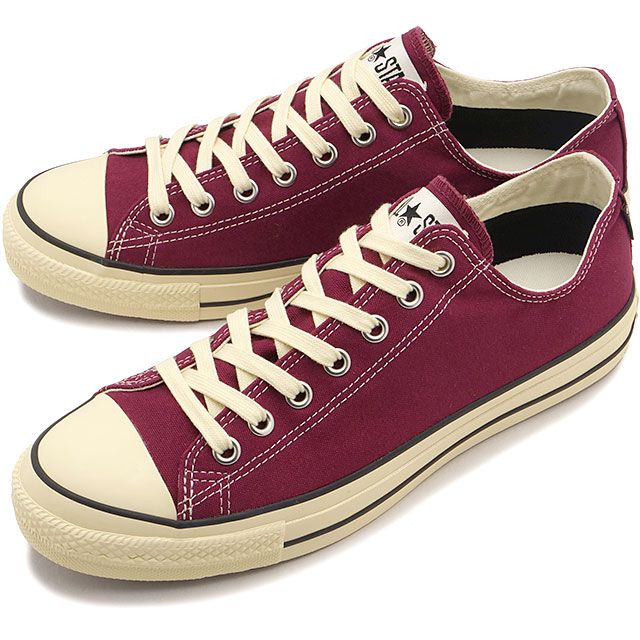 コンバース CONVERSE メンズ スニーカー オールスター ゴアテックス OX [31317351 SS26] ALL STAR GORE-TEX OX防水透湿 ローカット バーガンディー ワインレッド