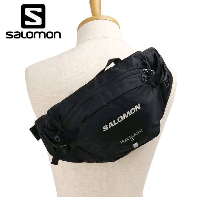 サロモン SALOMON ウェストバッグ トレイルブレーザー ベルト [LC2183800 SS26] TRAILBLAZER BELT ボディバッグ ブラック BLACK/ALLOY
