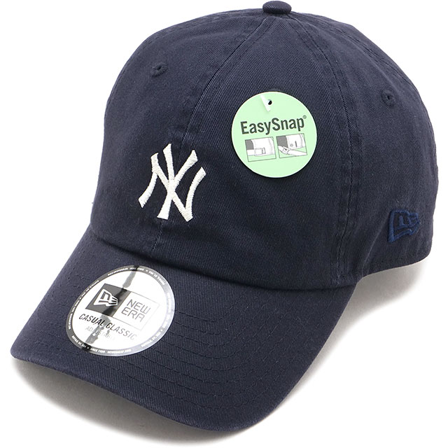 ニューエラ キャップ NEW ERA CAP カジュアルクラシック ニューヨーク・ヤンキース [14744733 SS26] Casual Classic NEYYAN 帽子 MLB イージースナップ サイズ調整可能 ネイビー