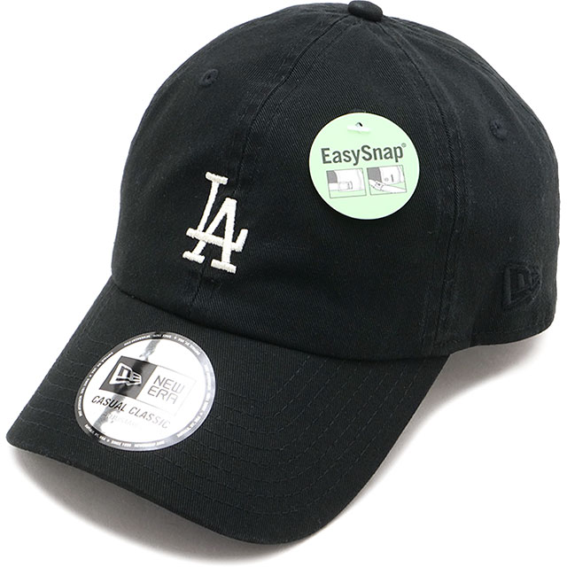 ニューエラ キャップ NEW ERA CAP カジュアルクラシック ロサンゼルス・ドジャース [14744736 SS26] Casual Classic LOSDOD 帽子 MLB イージースナップ サイズ調整可能 ブラック