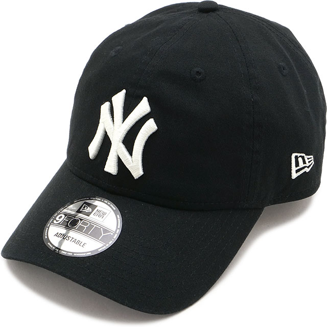 ニューエラ キャップ NEW ERA CAP ニューヨーク・ヤンキース [14744833 SS26] 9FORTY UNSTRUCTURED NEYYAN 帽子 MLB サイズ調整可能 ブラック