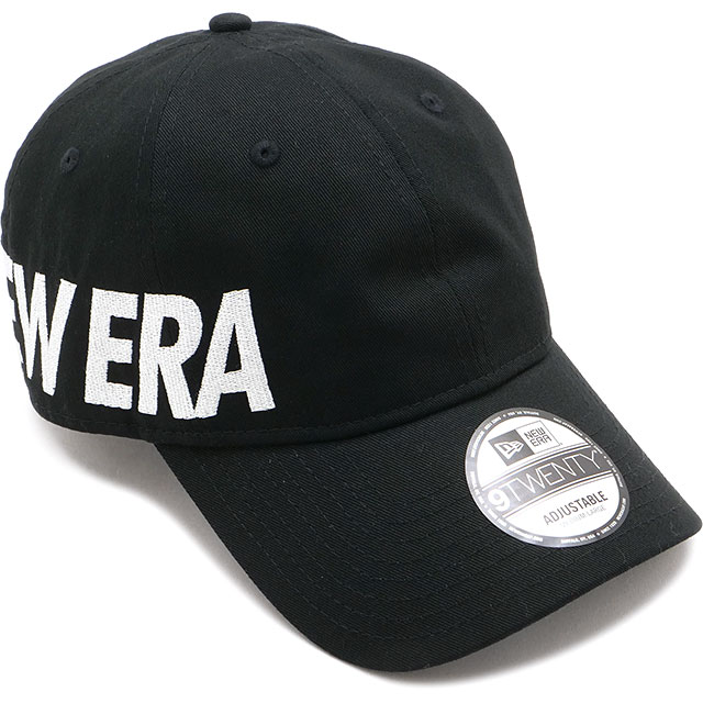 ニューエラ キャップ NEW ERA CAP ワードマーク [14745104 SS26] 9TWENTY ESSENTIAL WORDMARK 帽子 サイズ調整可能 ブラック