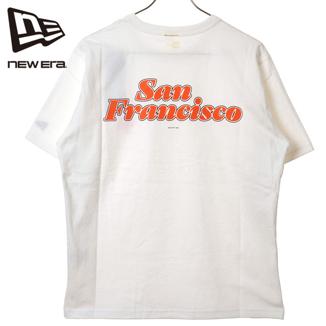 ニューエラ キャップ NEW ERA CAP ショートスリーブTシャツ 中津川吾郎 サンフランシスコ・ジャイアンツ [14880330 SS26] SS WAS CT TEE GORO SAFGIA 半袖 MLB コラボ ホワイト オフホワイト