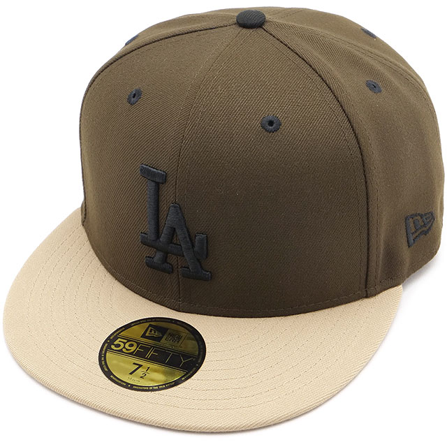 ニューエラ キャップ NEW ERA CAP 中津川吾郎 ロサンゼルス・ドジャース [14880417 SS26] 59FIFTY GORO LOSDOD 帽子 MLB コラボ ブラウン ウォルナット/キャメル