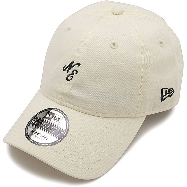 ニューエラ キャップ NEW ERA CAP クラシックロゴ [14745116 SS26] 9TWENTY CLNE CRM 261 帽子 サイズ調整可能 ホワイト クローム