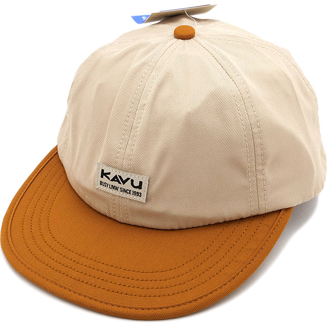 カブー KAVU バービュー キャップ [19811594 SS26] Barview 帽子 フラットバイザー オレンジ Trailway
