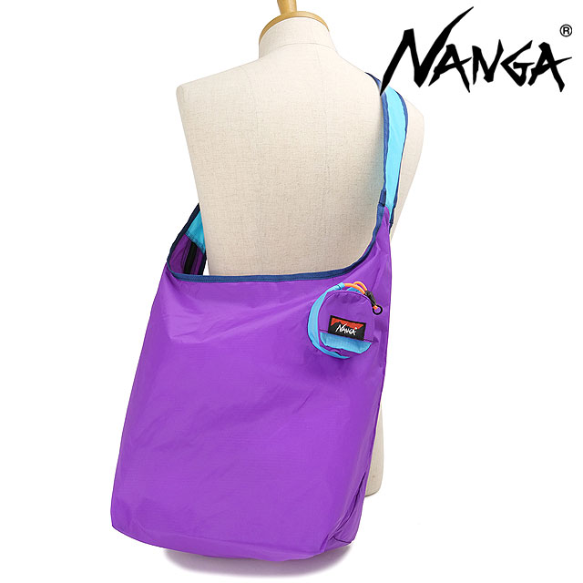 ナンガ NANGA ポケッタブル ショルダーバッグ [N2600-3N098Z SS26] POCKETABLE SHOULDER BAG ユニセックスワンショルダー パープル PPL