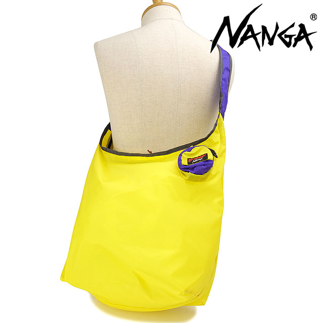 ナンガ NANGA ポケッタブル ショルダーバッグ [N2600-3N098Z SS26] POCKETABLE SHOULDER BAG ユニセックスワンショルダー イエロー YEL