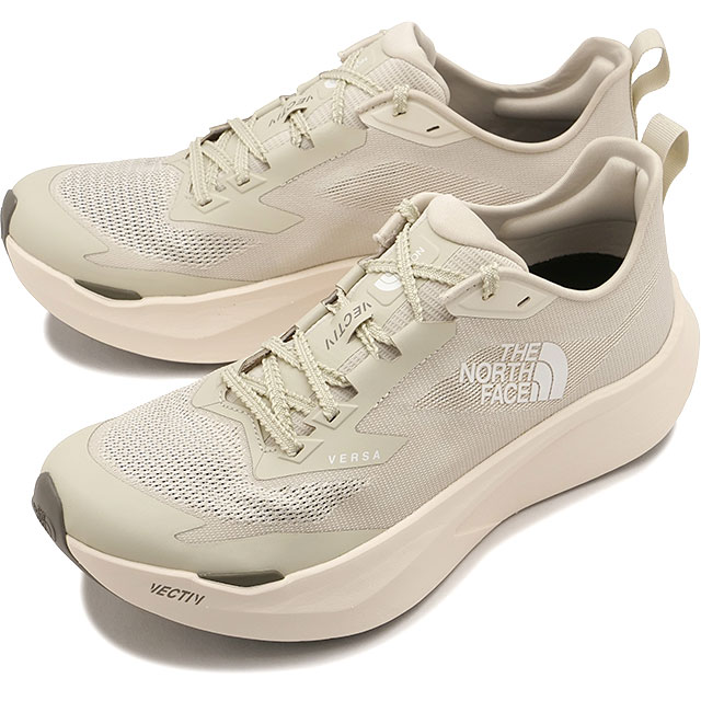 ザ・ノース・フェイス THE NORTH FACE スニーカー メンズ ベクティブバーサ [NF52602-WC SS26] VECTIV Versa 厚底 ランニングシューズ 白 ホワイトデューン/カラカッタ