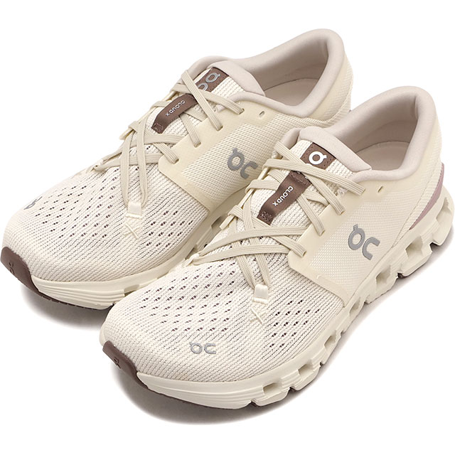 オン On スニーカー ウィメンズ クラウド エックス 4 [3WE30074740 SS26] Cloud X 4 レディース トレーニングシューズ オフィス ジム タウン アーバン ホワイト Ivory/Heron