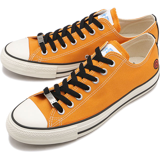 コンバース CONVERSE メンズ スニーカー オールスター OX / ナルトシップウデン [31317140 SS26] ALL STAR OX / NARUTO SHIPPUDEN コラボローカット ナルト疾風伝 ナルト オレンジ