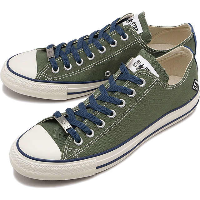 コンバース CONVERSE メンズ スニーカー オールスター OX / ナルトシップウデン [31317143 SS26] ALL STAR OX / NARUTO SHIPPUDEN コラボローカット ナルト疾風伝 カカシ カーキグリーン