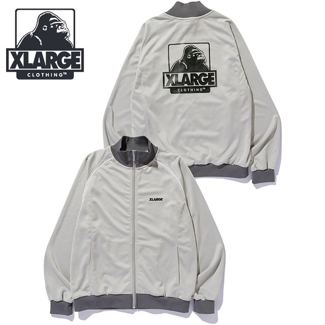 エクストララージ XLARGE メンズ OG トラックジャケット [101261021009 SS26] OG TRACK JACKET グレー GREY