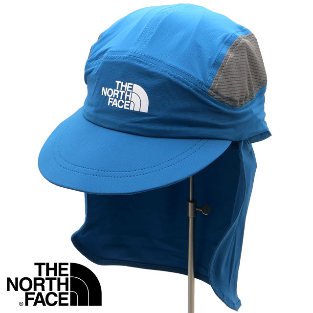 ザ・ノース・フェイス THE NORTH FACE ランシールドキャップ [NN02604-DL SS26] Run Shield Cap 帽子 パフォーマンスキャップ ＵＶケア ブルー ディープラグーン