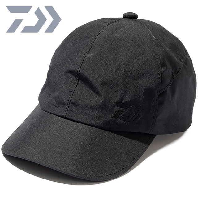 ダイワ DAIWA メンズ ゴアテックス ウィンドストッパー キャップ [DC-1826EX SS26] GORE-TEX WINDSTOPPER CAP 帽子 防水透湿 蒸れ軽減 ブラック BLACK