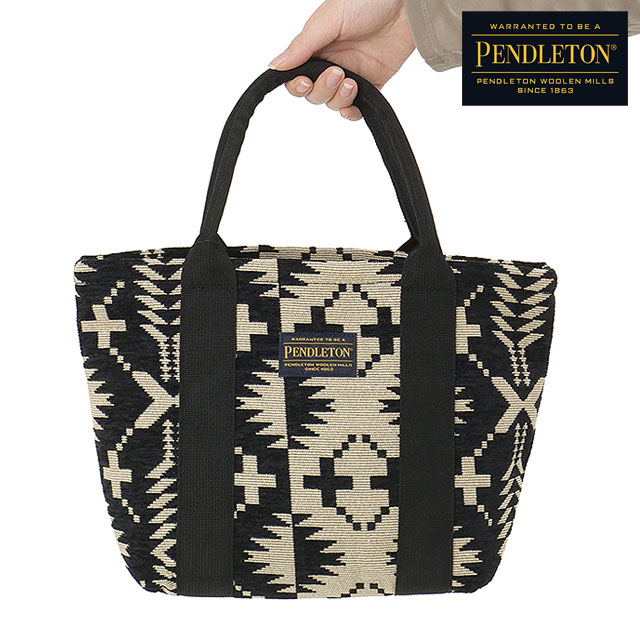ペンドルトン PENDLETON ゴブラン ミニトートバッグ [PDT-000-261008 SS26] GOBELINS MINI TOTE BAG ユニセックス手持ち ハンドバッグ ブラック BLACK