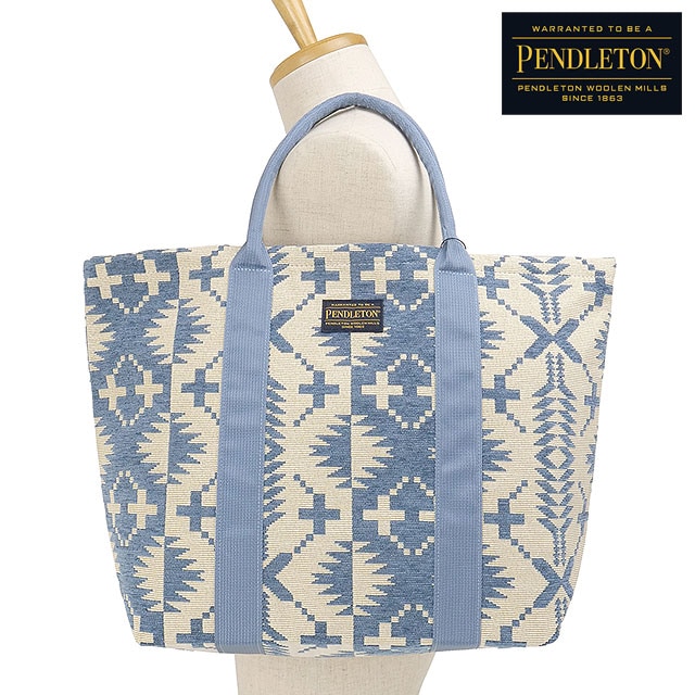 ペンドルトン PENDLETON ゴブラン ラージトートバッグ [PDT-000-261009 SS26] GOBELINS LARGE TOTE BAG ユニセックス肩掛け ブルー BLUE