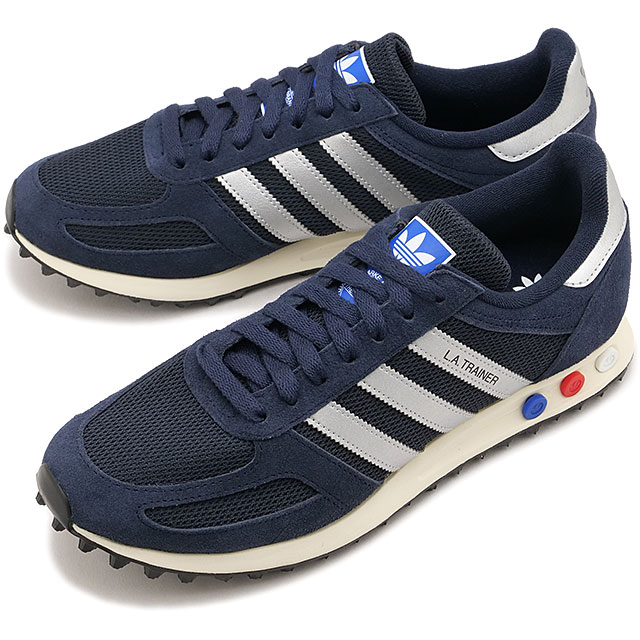 アディダス オリジナルス adidas Originals スニーカー メンズ エルエートレーナー OG [KJ4382 SS26] LA TRAINER OG ローカット ネイビー レジェンドインク/シルバーメタリック/オフホワイト