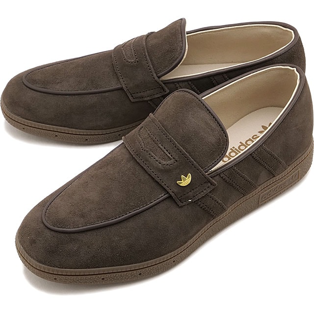 アディダス オリジナルス adidas Originals スニーカー メンズ ハンドボール スペツィアル ローファー [KJ2533 SS26] HANDBALL SPEZIAL LOAFERシューズ スリッポン ブラウン Aurora-Coffee/Aurora-Coffee/GUM5