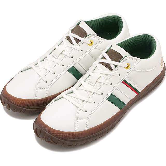 アドミラル Admiral スニーカー レディース アリー [133901-74] AD-901 ALLIEシューズ 白 White/Green