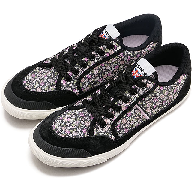 アドミラル Admiral スニーカー イノマー リバティー [AD-608 FW24] INOMER L レディースカジュアルシューズ 女性用 LIBERTYブリック Black/Pink
