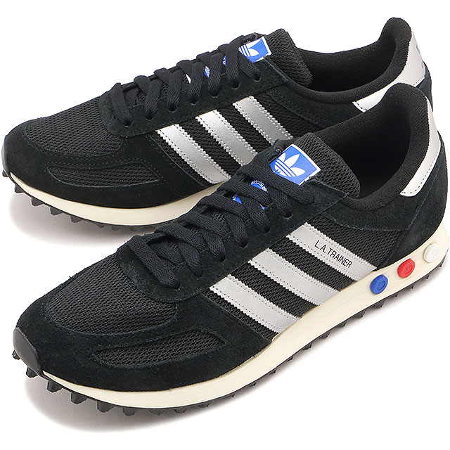 アディダス オリジナルス adidas Originals スニーカー メンズ エルエートレーナー OG [KJ4381 SS26] LA TRAINER OG ローカット 黒 コアブラック/シルバーメタリック/オフホワイト