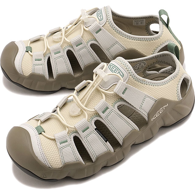キーン KEEN スニーカーサンダル メンズ ハイパーポート エイチツー [1031739 SS26] M HYPERPORT H2 キャンプ タウン トラベル ホワイト BRINDLE/VAPOR