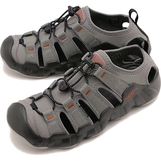 キーン KEEN スニーカーサンダル メンズ ハイパーポート エイチツー [1031743 SS26] M HYPERPORT H2 キャンプ タウン トラベル グレー STEEL-GREY/BURNT-BRICK