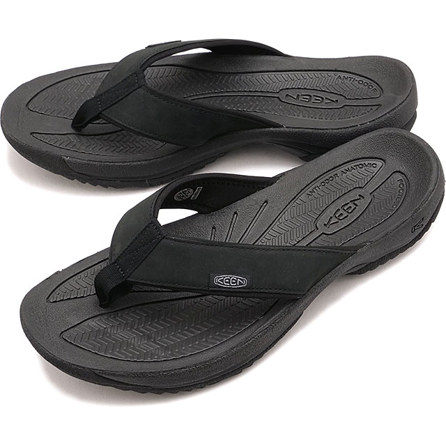 キーン KEEN サンダル メンズ コナ フリップ ティージー [1029144 SS26] M KONA FLIP TG 軽量 ビーチサンダル 海 川遊び ブラック BLACK/STEEL-GREY