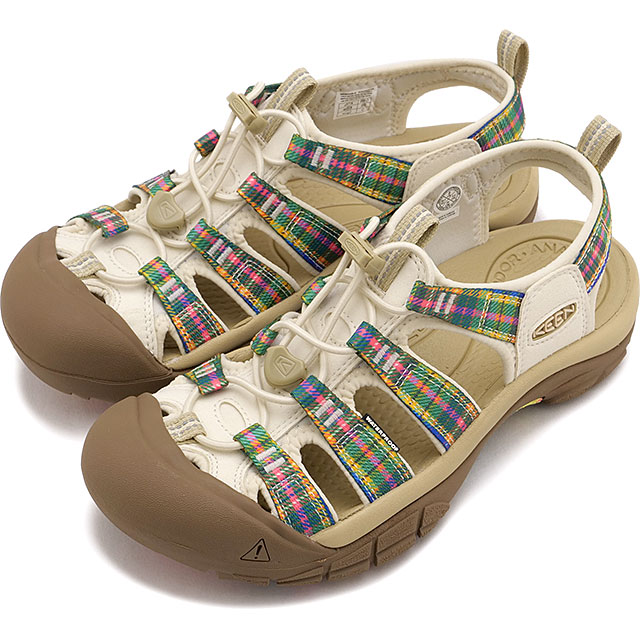 キーン KEEN サンダル レディース ニューポート レトロ [1032230 SS26] W NEWPORT RETRO キャンプ タウン トラベル マルチカラー MULTI/GINGHAM